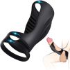 Tornado double ring locking fine ring for Longer Harder Stronger Erection;  Improve Sexual Performance;  Sex Toys for Men Massager Adult Sex Toys for