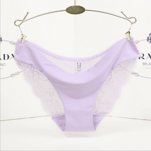 Lace ladies low waist briefs