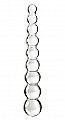 Icicles No 2 Glass Anal Beads Clear (SKU: TCN-PD2902-00)
